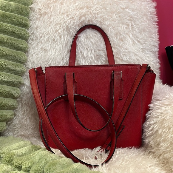 Kate Spade Red Handbag - Picture 2 of 3